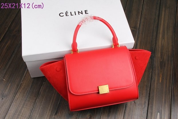 2015 Celine classic nubuck leather with original leather 3345 red JH06556nr44