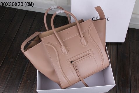 2015 Celine classic original leather 3341-1 light pink JH06519ll49