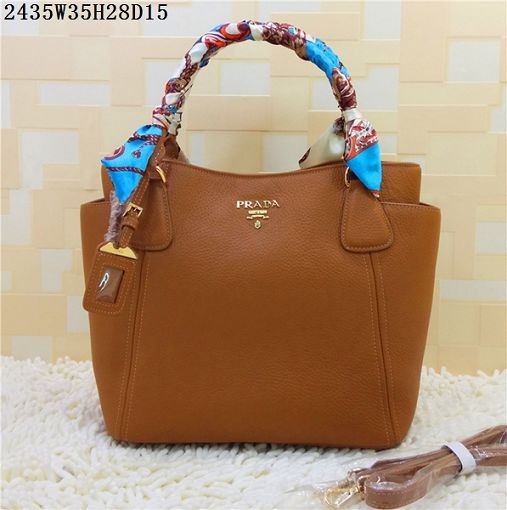 2015 Prada new models shopping bag 2435 naturals JH05759eW69