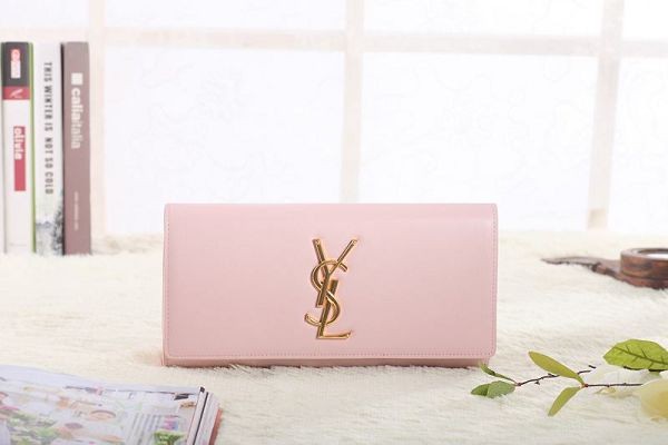 2015 Yves Saint Laurent hot style original leather 5486 light pink JH08474aJ41