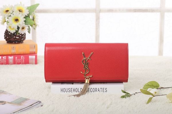 2015 Yves Saint Laurent hot style original leather caviar 5485 red JH08461Dd98