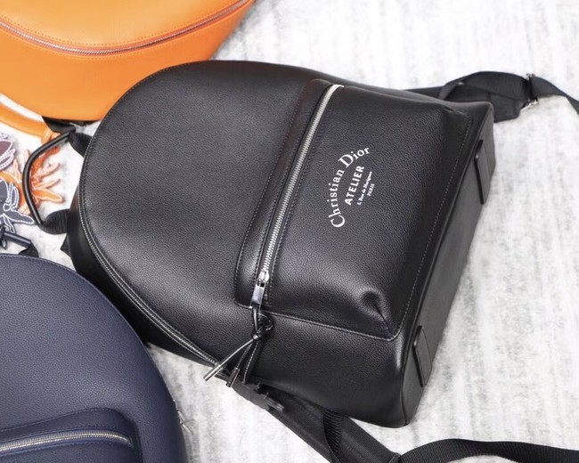 AAA 1:1 Dior Original Cowhide knapsack S0208 black JH07543Bu52