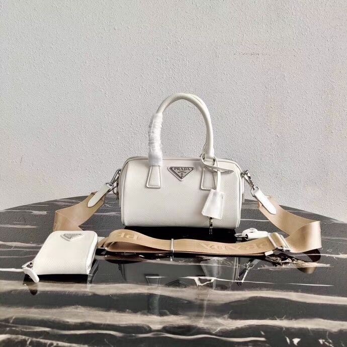AAA Prada Re-Edition 2005 top-handle bag 1BB846 white JH05027Nk89