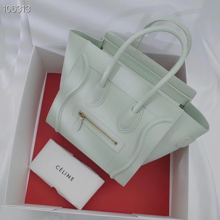 AAA Replica CELINE MICRO LUGGAGE HANDBAG IN LAMINATED LAMBSKIN 167793-20 JH05882UG71
