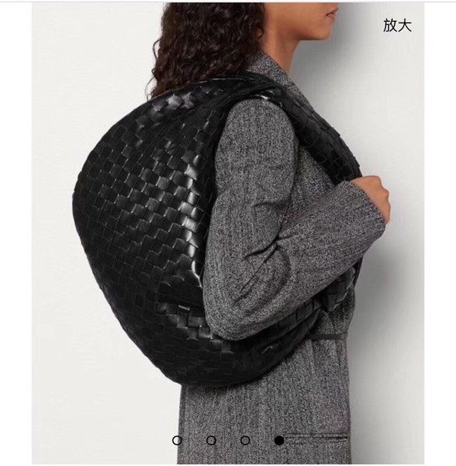 Bottega Veneta Original Weave Leather Bag BV4589 black JH09261mD58