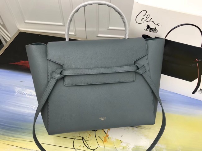 Celine Belt Bag Original Leather Medium Tote Bag A98311 Blackish green JH06094cm95