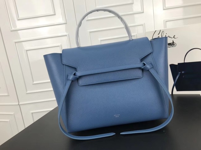 Celine Belt Bag Original Leather Medium Tote Bag A98311 blue JH06093cx21