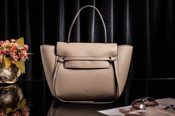 Celine Belt Bag Original Litchi Leather 3345 Khaki JH06354Fa12