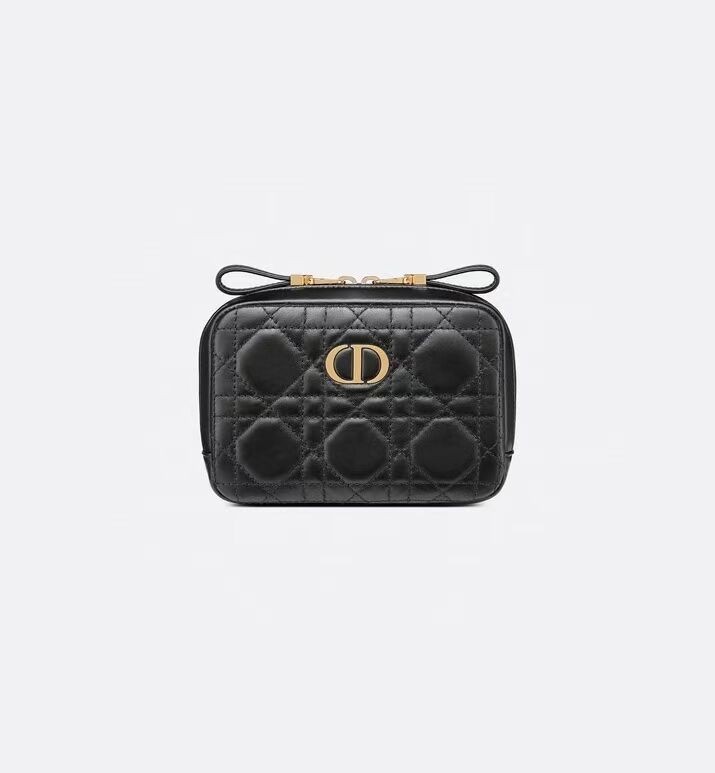 DIOR Black Cannage Supple Calfskin C2171 JH06714xL57
