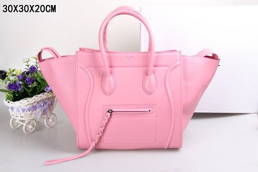 Fake 2015 Celine classic original leather 3341-1 pink JH06533zI86