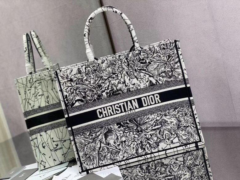 Fake Best DIOR BOOK TOTE Latte Multicolor Dior Zodiac Embroidery M1286Z JH06825vH80