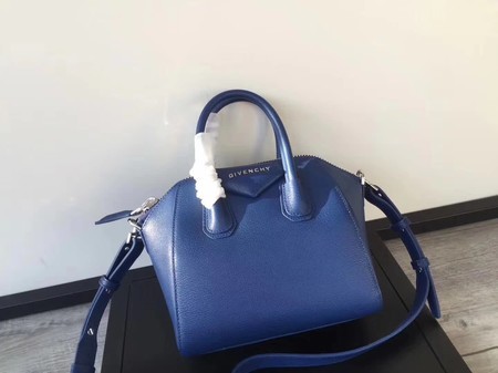 Givenchy Antigona Bag Original Calfskin Leather INFINITY 9982 blue JH09051Dd98