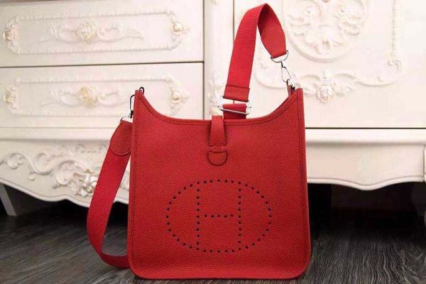 Hermes evelyne hot style original leather H1188 red JH01744wv93