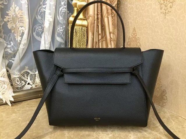 Imitation 1:1 2015 Celine spring and summer top limited edition original litchi grain 3346 black JH06441qd57