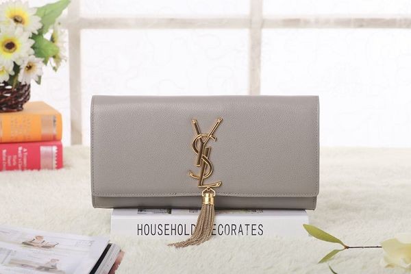 Imitation Top 2015 Yves Saint Laurent hot style original leather caviar 5485 khaki JH08459eP47