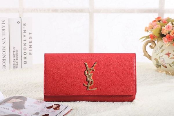 Knockoff 2015 Yves Saint Laurent hot style original leather caviar 5486 red JH08455ry98