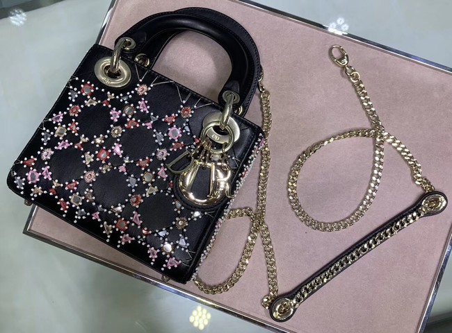 LADY DIOR embroidered cattle leather M05051 JH07142iO55
