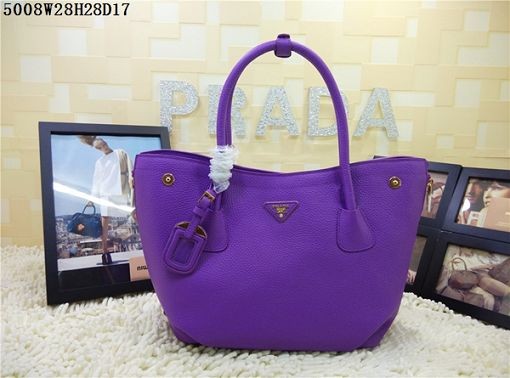 Luxury 2015 Prada new model shopping bag 5008 purple JH05739Zu29