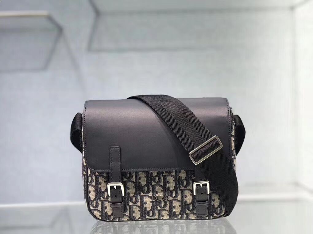 MEDIUM DIOR BOBBY BAG Blue Dior Oblique Jacquard CR9094 JH06933bM53