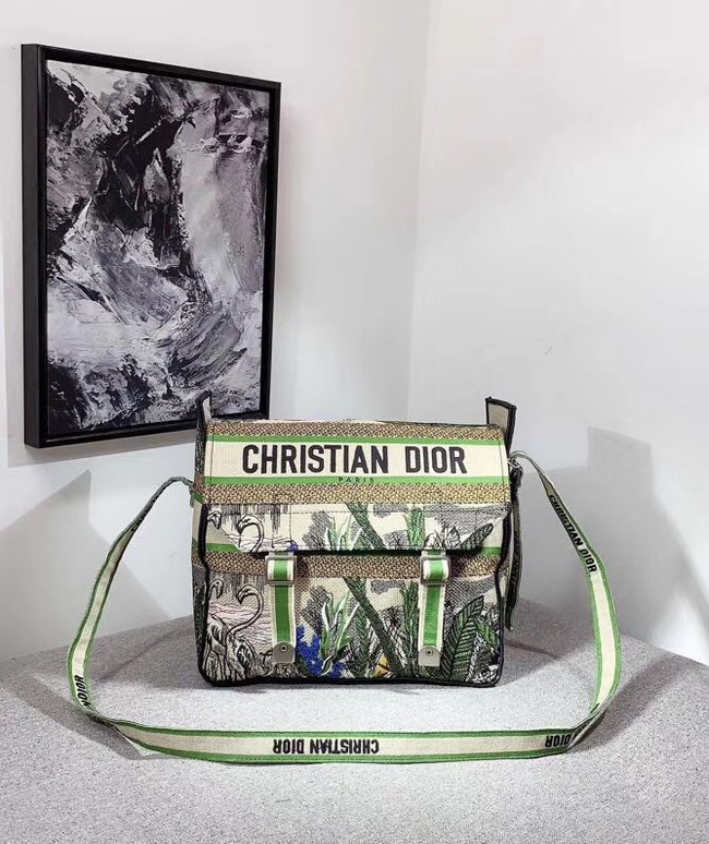 MESSENGER TAS DIOR OBLIQUE DIORCAMP M1291VRIS green JH07076Kn56