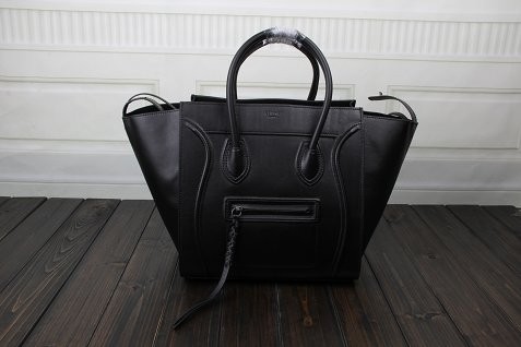 Replica 2015 Celine classic original leather 3341-1 black JH06532tp14