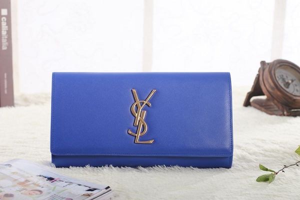 Replica 2015 Yves Saint Laurent hot style original leather 5486 brilliant blue JH08472UD97