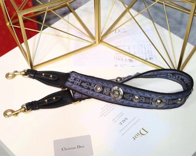 Replica AAAAA Dior BLUE CANVAS STRAP 03566 JH07475st72