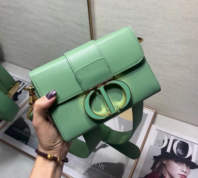 Replica Cheap DIOR 30 MONTAIGNE BOX BAG Mint Green Box Calfskin M9204U JH06827EJ51