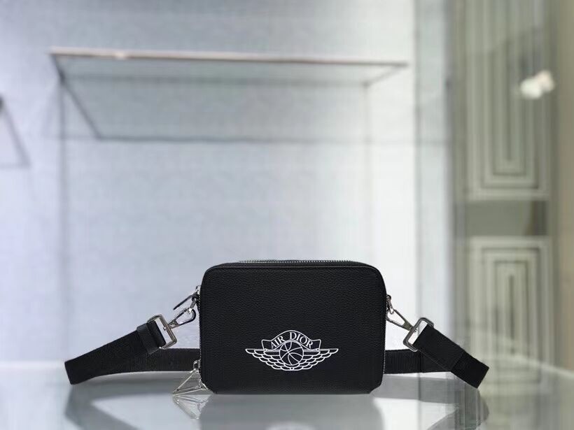 Replica Fashion Black Grained Calfskin with DIOR C1911 JH06920Wi77