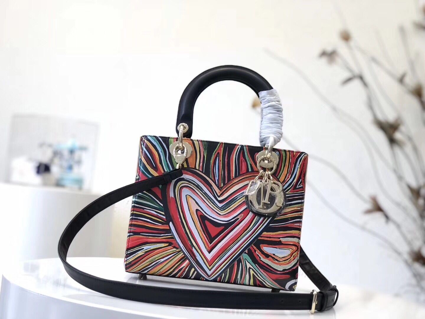 Replica LADY DIOR-TAS VAN KALFSLEER MET PRINT M0550O JH07450kq23