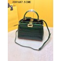 2015 Fendi new model crocodile 520885 green JH08800Qc12