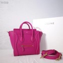 AAA 1:1 CELINE NANO LUGGAGE BAG IN LAMINATED LAMBSKIN 189244-23 JH05903RI87