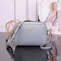 AAA 1:1 Prada Calf leather Shoulder Bag 1BH082 Light blue JH05604IL96