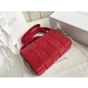 AAA Bottega Veneta Sheepskin Weaving Original Leather 578004 red JH09274xn59