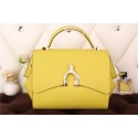 AAA Hermes kelly 35CM stirrup top handle bag 30560 yellow JH01756SV29