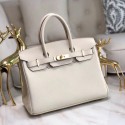 AAA Hermes original Epsom Leather HB35O cream&gold Metal JH01242im52
