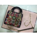 AAA LADY DIOR embroidered cattle leather M05052 JH07141CB45