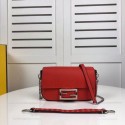 AAAAA Fendi BAGUETTE leather bag F2467 red JH08501hr50