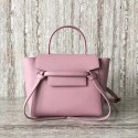 AAAAA Imitation Celine NANO BELT BAG IN GRAINED CALFSKIN 99970 pink JH06068QQ66