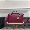 AAAAA Imitation FENDI BY THE WAY REGULAR Small multicoloured leather Boston bag 8BL1245 red&grey JH08637wA64
