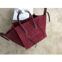 AAAAA Knockoff 2015 Celine winter best-selling model nubuck leather 9901-3 purplish red JH06558qN39