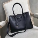 AAAAA Knockoff Prada Leather handbag 1BG148 black JH05378qN39