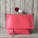 Best Celine calf leather Shoulder Bag 90054 rose JH06043Vp72