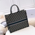 Best Quality DIOR BOOK TOTE BAG DIOR OBLIQUE M1286Z green JH07330gQ55