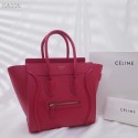 CELINE MICRO LUGGAGE HANDBAG IN LAMINATED LAMBSKIN 167793-16 JH05886Mo27