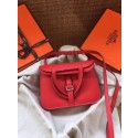 Copy AAAAA Hermes Original Halzan mini bag H069523 red JH01425YD64