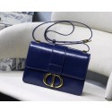 Dior 30 MONTAIGNE CALFSKIN BAG M9203 dark blue JH07063bz90