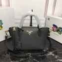 Fake 1:1 Prada Calf leather bag 1BA111 grey JH05288Av26