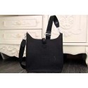 Fake Best Hermes evelyne hot style original leather H1188 black JH01745vH80