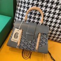 Fake Replica Goyard mini saigon tote bag 55632 grey JH06627cN57